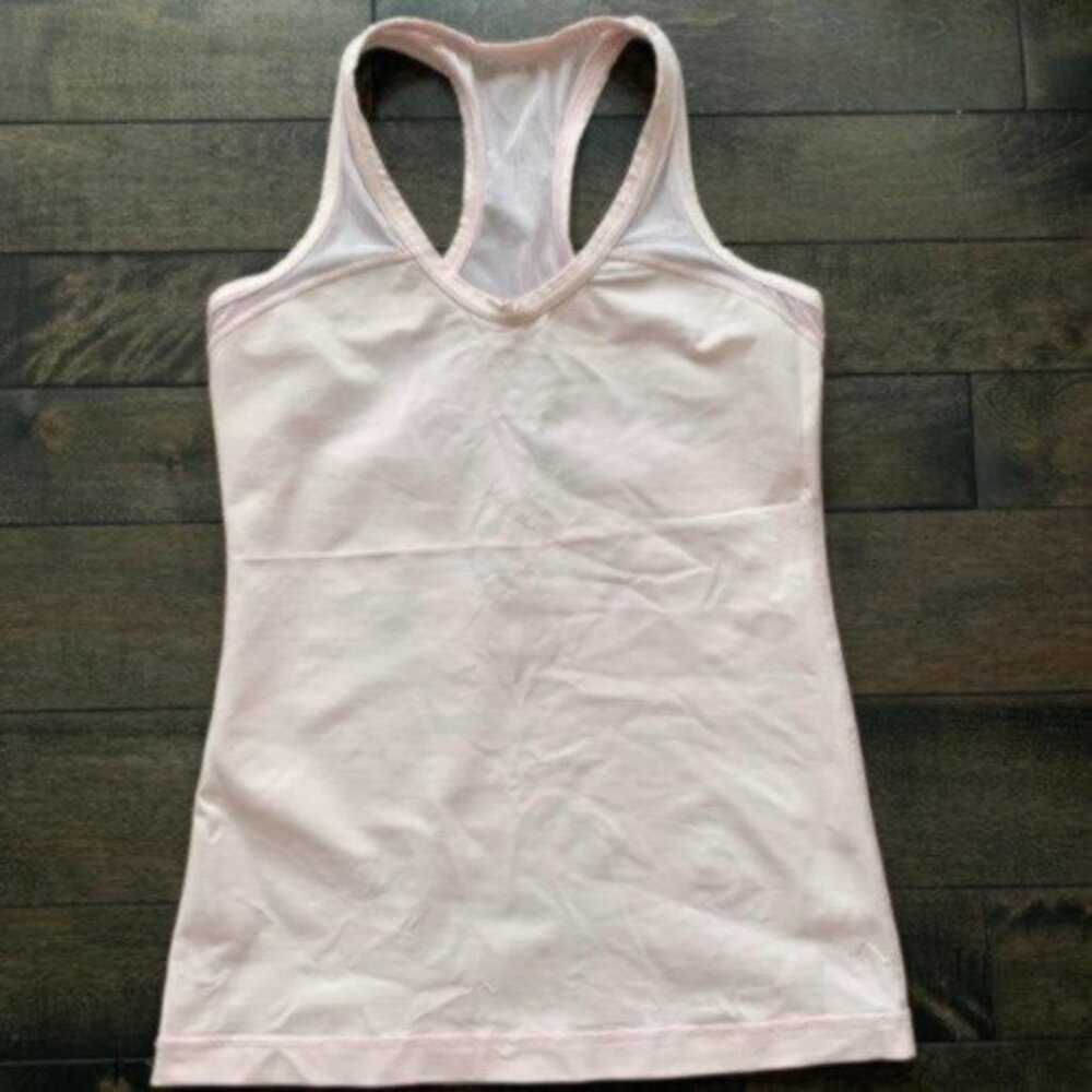 lululemon athletica Light Pink Tank Top